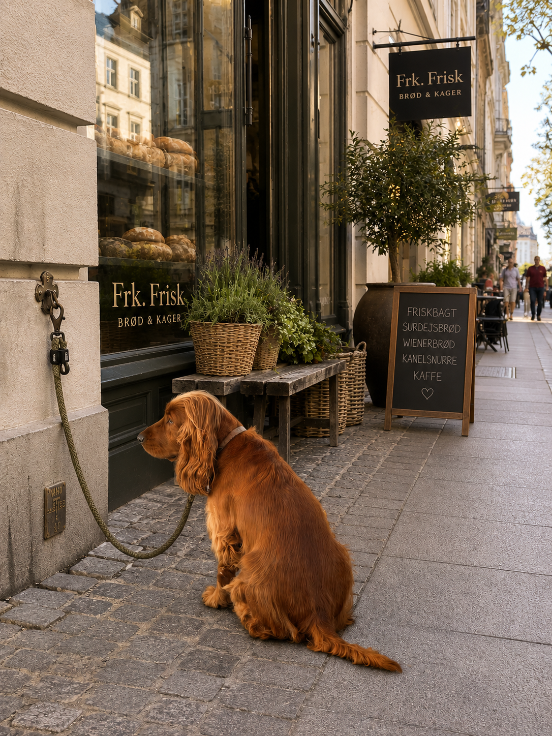 Derfor designede vi en låsbar hundeline